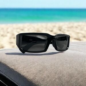 Converse Chuck 1.1mm Polarized Sunglasses UV Protection Black Unisex Shades EXC